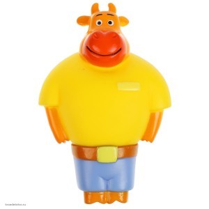 Игрушка для купания Оранжевая корова Па
