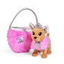 Плюшевая собачка Chi Chi Love Принцесса c пушистой сумкой