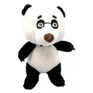 Плюшевая игрушка погремушка Панда