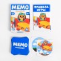 Настольная развивающая игра Мемо. Транспорт 3+ 6254618