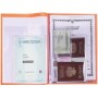 Папка для семейных документов с файлами паспорта свидетельства полисы СНИЛС STAFF 16 отделений ПВХ оранжевая 237807