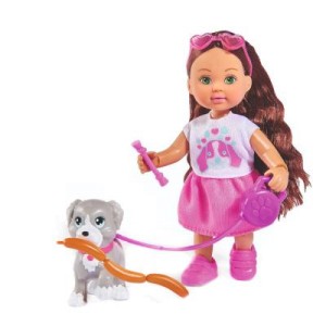 Кукла Еви с собачкой и аксессуарами из серии Holiday