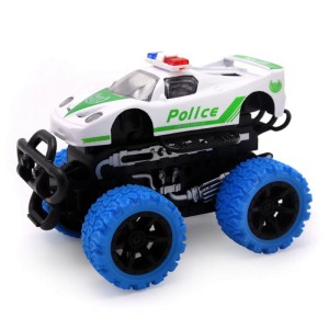 Инерционная полицейская машинка die-cast с синими колесами и краш-эффектом 15 5 см Funky Toys FT8488-7