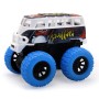 Инерционная машинка автобус die-cast на полном приводе с голубыми колесами 14 5 см Funky Toys FT8484-2