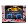 Инерционная die-cast машинка с ярким рисунком краш-эффектом и голубыми колесами 15 5 см Funky Toys FT8488-4