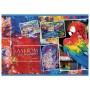 105749-4 Альбом для рисования попугай А4 48 л. скоба обложка картон HATBER 48А4В