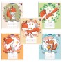 402992КТ Комплект 20 шт. тетрадей 18 л. BRAUBERG клетка CUTE FOX