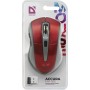 Мышь беспроводная DEFENDER ACCURA MM-965 USB 5 кнопок + 1 колесо-кнопка оптическая красно-серая 52966