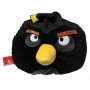 Декоративная подушка Angry Birds черная птица