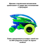 Машинка Турбо-Трюкач зелёная D400-14A-2