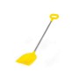 Лопата для снега детская алюминиевый черенок с ручкой длина - 71 см желтый