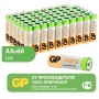 Батарейки GP Super AA LR6 15А алкалиновые пальчиковые КОМПЛЕКТ 60 шт. 15A-2CRVS60 455644