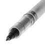 Ручка-роллер BRAUBERG Control ЧЕРНАЯ корпус серебристый узел 0 5 мм линия письма 0 3 мм 141553