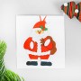Набор для творчества - создай елочное украшение из фетра Дед мороз с мешком подарков 3555003