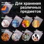 Пакеты с замком ZIP LOCK зиплок комплект 100 шт. 250х300 мм ПВД толщина 40 микрон BRAUBERG 606217