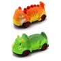 Набор Speedy Dinos Скоростные динозавры с 2 фрикционными машинками Оранжевый-Зеленый K02SPD002-2