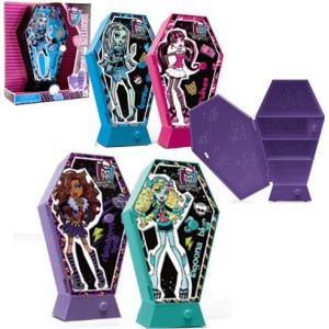 Шкаф секретный со звуком на батарейках в коробке ТМ MONSTER HIGH 870277/870369