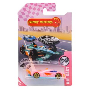 Машинки Funky Toys розовая серия в коллекции 12 видов FT0726587_