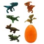 Коллекционная фигурка-сюрприз динозавра с картой Egg Boom в коллекции 6 героев Crazy Dino CD05