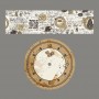 Пазл-часы Pintoo 145 деталей: Кофейный манускрипт KC1070