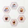 Набор пазла шестиугольной настенной плитки Pintoo 336 элементов Время кофе HX1162