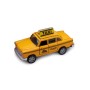 Машинка модель Ретро такси инерционная открывающиеся двери желтая Funky Toys FT61309