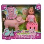 Кукла Еви 12 см со свинкой и поросятами Simba 5733337
