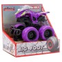 Фрикционная машинка Квадроцикл с краш-эффектом 4х4 фиолетовая Funky Toys FT5899