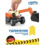 Погрузчик колесный JLG 2505 Telehandler с тел.ковшом BRUDER 02-140