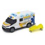 Машинка скорой помощи Iveco Daily с носилками 18 см свет звук Dickie Toys 3713012