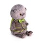 Игрушка мягконабивная Басик BABY в клетчатом жилете BUDI BASA BB-056