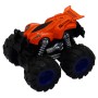 Машинка гоночная die-cast 4*4 фрикционная двойной реверс оранжевая Funky toys FT61034