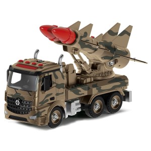 Военная машина-конструктор 2 ракеты FT61167 Funky toys