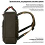 Рюкзак BRAUBERG FRIENDLY молодежный хаки 37х26х13 см 270091