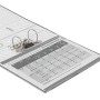 Папка-регистратор BRAUBERG фактура стандарт с мраморным покрытием 50 мм черный корешок 220982