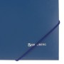 Папка на резинках BRAUBERG стандарт синяя до 300 листов 0 5 мм 221623