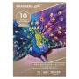 Альбом для пастели картон СЕРЫЙ некрашенный 630 г/м2 207х297 мм 10 л. BRAUBERG ART CLASSIC 105916