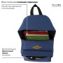 Рюкзак BRAUBERG универсальный сити-формат один тон синий 20 литров 41х32х14 см 225373