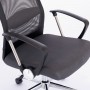Кресло офисное BRABIX Flight R EX-541 хром ткань TW сетка черное/серое 532518