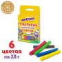 Пластилин классический ЮНЛАНДИЯ ЮНЛАНДИК-СКУЛЬПТОР 6 цветов 120 г ВЫСШЕЕ КАЧЕСТВО 105028