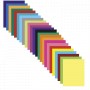 Цветная бумага А4 мелованная глянцевая 24 листа 24 цвета на скобе BRAUBERG 200х280 мм Путешествие 129929