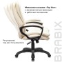 Кресло офисное BRABIX PREMIUM Omega EX-589 экокожа бежевое 532095
