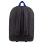 Рюкзак STAFF TRIP универсальный 2 кармана черный с синими деталями 40x27x15 5 см 270786