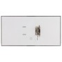 Папка-регистратор ОФИСБУРГ усиленный корешок мраморное покрытие 80 мм с уголком черная 227528