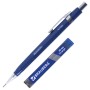 Набор BRAUBERG: механический карандаш трёхгранный синий корпус 180494
