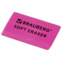 Набор ластиков BRAUBERG Soft 2 шт. 52х25х9 мм цвет ассорти прямоугольные скошенные края 228062