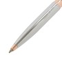 Ручка подарочная шариковая GALANT NUANCE SILVER корпус серебристый детали розовое золото узел 0 7 мм синяя 143520