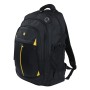 Рюкзак BRAUBERG TITANIUM для старшеклассников/студентов/молодежи желтые вставки 45х28х18 см 224385