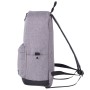 Рюкзак BRAUBERG универсальный сити-формат Grey Melange с защитой от влаги 43х30х17 см 228842