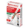 Маркер-краска лаковый paint marker 4 мм БЕЛЫЙ БЕЗ КСИЛОЛА без запаха алюминий BRAUBERG PROFESSIONAL 150878